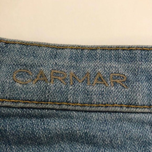 Carmar high rise Zig Zag Embroidered Shorts - Picture 4 of 9